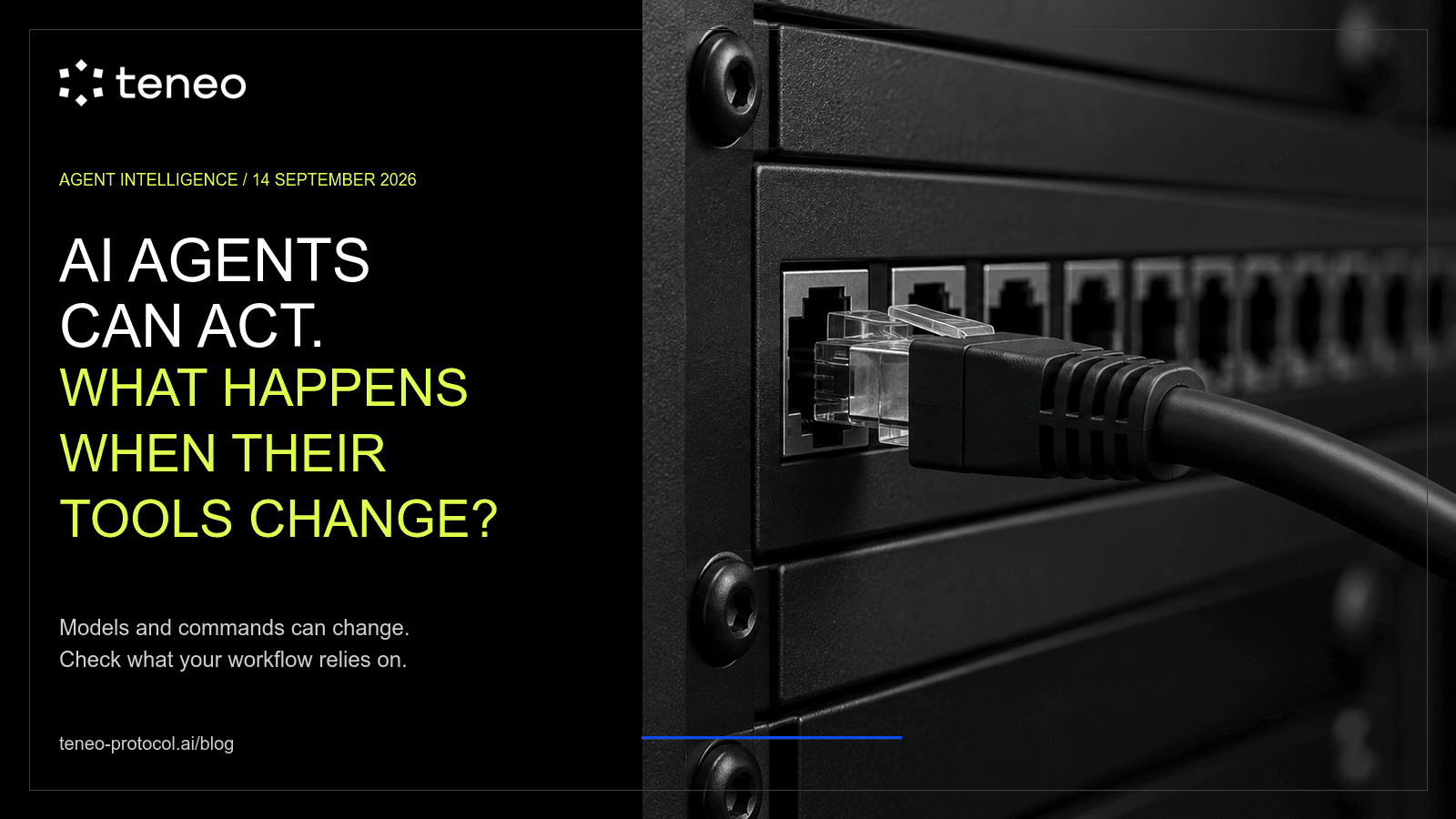 AI Agents Can Act. What Happens When Their Tools Change?