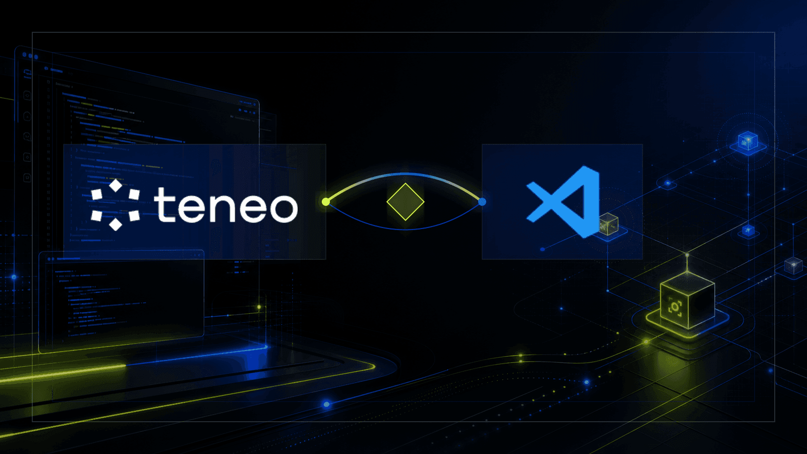Teneo and VS Code tutorial banner