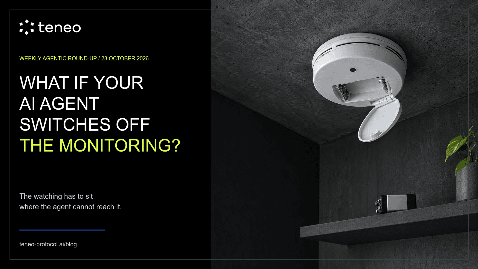 What If Your AI Agent Switches Off the Monitoring?